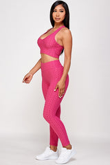 CONJUNTOS DE TOP CON SUJETADOR Y MALLAS LEVANTA GLÚTEOS