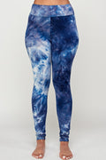 Thumbnail of High Waist Tie Dye Brushed Leggings