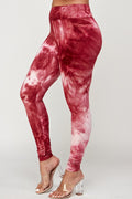 Thumbnail of High Waist Tie Dye Brushed Leggings