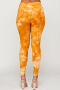 Thumbnail of High Waist Tie Dye Brushed Leggings