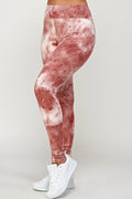 Thumbnail of High Waist Tie Dye Brushed Leggings
