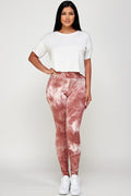 Thumbnail of High Waist Tie Dye Brushed Leggings