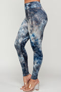 Thumbnail of High Waist Tie Dye Brushed Leggings