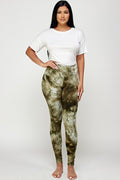 Thumbnail of High Waist Tie Dye Brushed Leggings