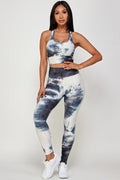 Thumbnail of TIE DYE ACTIVEWEAR SPORTS BRA WITH  LEGGING  SET