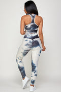 Thumbnail of TIE DYE ACTIVEWEAR SPORTS BRA WITH  LEGGING  SET