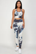 Thumbnail of TIE DYE ACTIVEWEAR SPORTS BRA WITH  LEGGING  SET