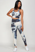 Thumbnail of TIE DYE ACTIVEWEAR SPORTS BRA WITH  LEGGING  SET