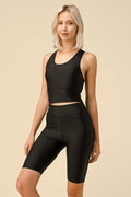Thumbnail of SHINY ACTIVE SPORT BRA BIKER SHORT SETS