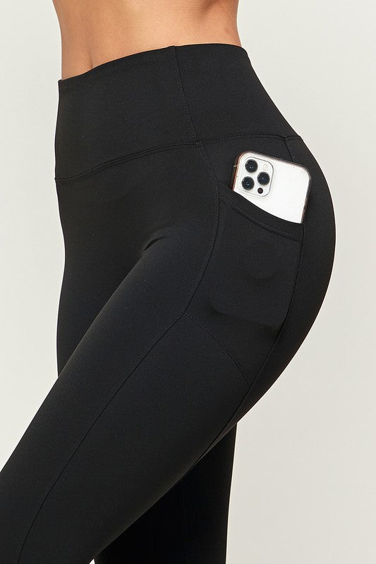 premium solid color yoga legging