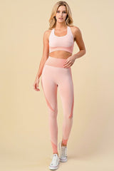 Cross Back Sports Bra Activewear pants Set