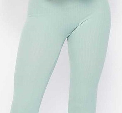 SOLID NYLON RIBBED SEAMLESS SPAGETTI STRAP CATSUIT