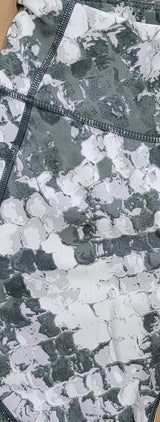 TIE DYE SHORTS WITH SIDE POCKETS