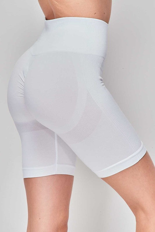 ADULT SEAMLESS BODY CONTOUR BIKER SHORT
