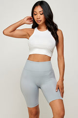 ADULT SEAMLESS BODY CONTOUR BIKER SHORT