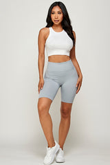 ADULT SEAMLESS BODY CONTOUR BIKER SHORT