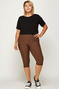 Thumbnail of PLUS SIZE BUTT LIFT CAPRI LEGGINGS