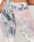Thumbnail of TIE DYE  SPORTS BRA CROP AND BIKER SHORT SET
