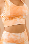 Thumbnail of TWO PIECE TIE DYE SPORTS BRA CROP AND LEGGING SET