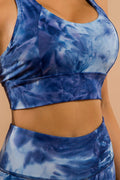 Thumbnail of TWO PIECE TIE DYE SPORTS BRA CROP AND LEGGING SET