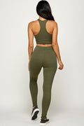 Thumbnail of RACER BACK TIE BRA LEGGING SET