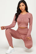 Thumbnail of SEAMLESS ACTIVE SET CROP AND LEGGING SET