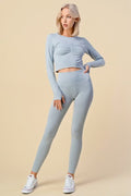 Thumbnail of SEAMLESS ACTIVE SET CROP AND LEGGING SET