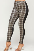 Thumbnail of Plaid print and PU
