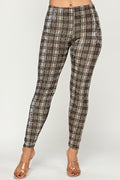 Thumbnail of Plaid print and PU