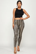 Thumbnail of Plaid print and PU