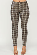 Thumbnail of Plaid print and PU