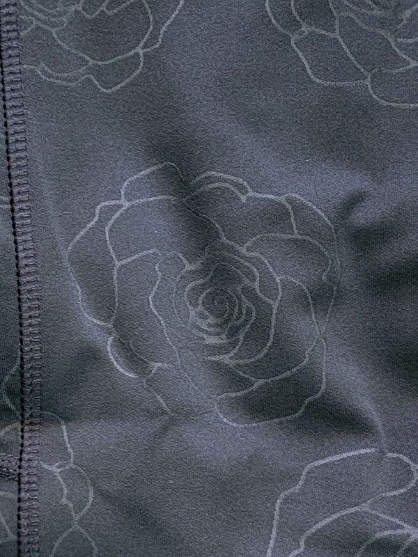 Muted Abstract Design Tech Pockets Active Leggings