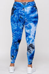 PLUS SIZE High rise Tie Dye Active Leggings