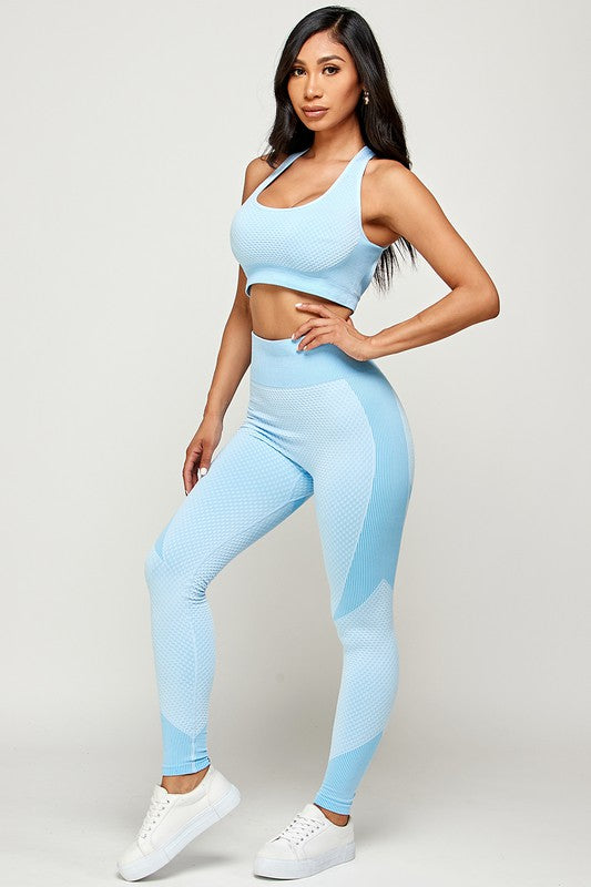 PLUS SIZE SEAMLESS ACTIVEWEAR SET