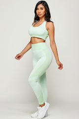 PLUS SIZE SEAMLESS ACTIVEWEAR SET