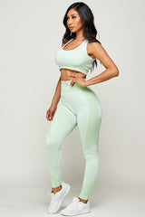 PLUS SIZE SEAMLESS ACTIVEWEAR SET