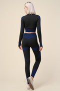 Thumbnail of SEAMLESS POP UP  ZIP UP ACTIVEWEAR SET