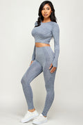 Thumbnail of ACTIVE CROP TOP AND HIGH WAIST YOGA PANTS