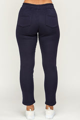 Drawstring  Jogger sweatpants with side pockets