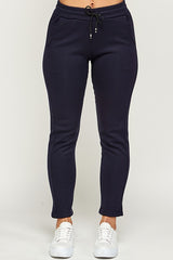 Drawstring  Jogger sweatpants with side pockets