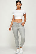 Thumbnail of Drawstring elastic waistband Jogger sweatpants