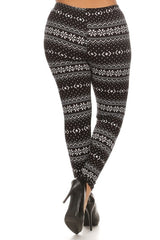 PLUS SIZE Christmas print LEGGGING