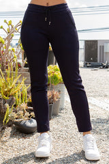 Drawstring  Jogger sweatpants with side pockets