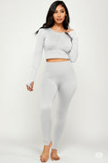 Thumbnail of SEAMLESS ACTIVE SET CROP AND LEGGING SET
