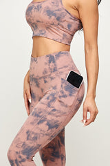 TWO PIECE TIE DYE ACTIVEWEAR  SET