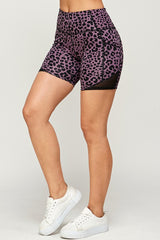 TIE DYE ACTIVEWEAR SHORTS