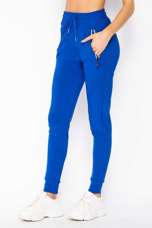 Scuba Jogger With   Side zipper and Drawstring