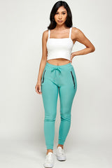 Scuba Jogger With   Side zipper and Drawstring