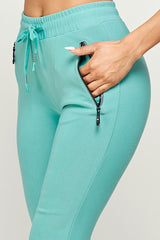 Scuba Jogger With   Side zipper and Drawstring