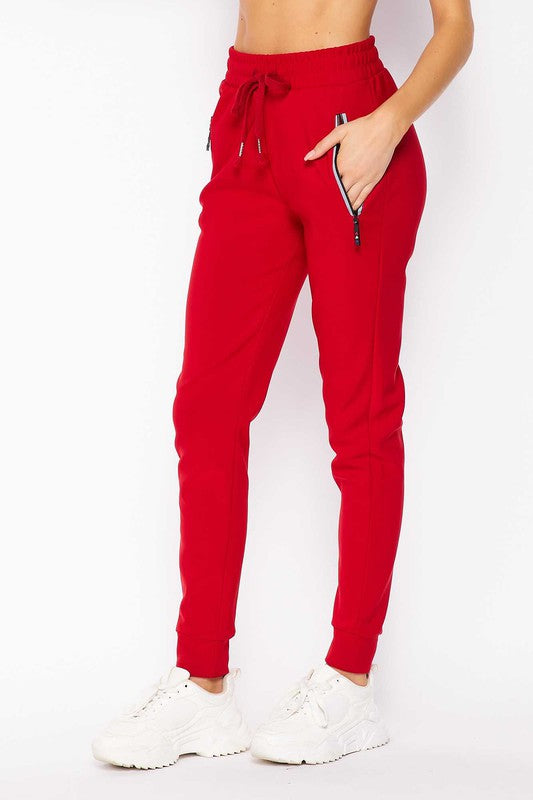 Scuba Jogger With   Side zipper and Drawstring